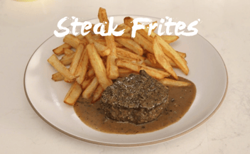 Steak Au Poivre with Frites