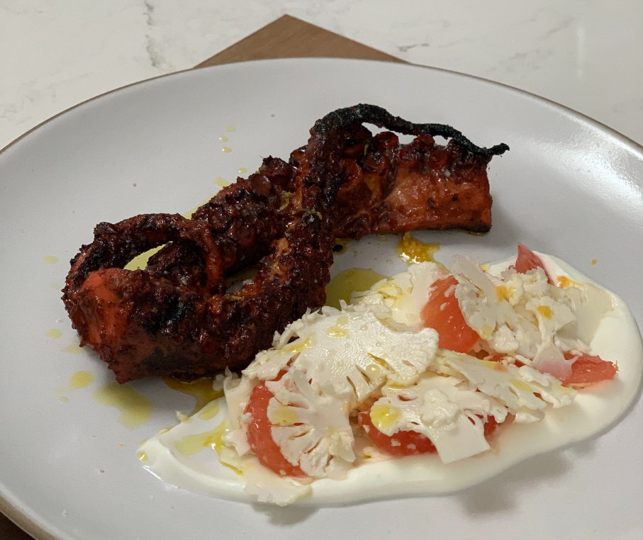 Tandoori Octopus