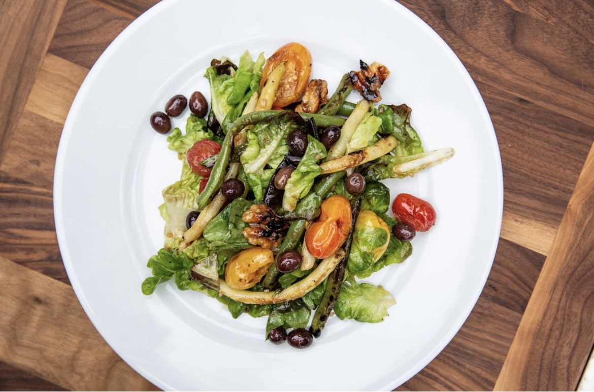 Grilled Garden Vegetable Salad